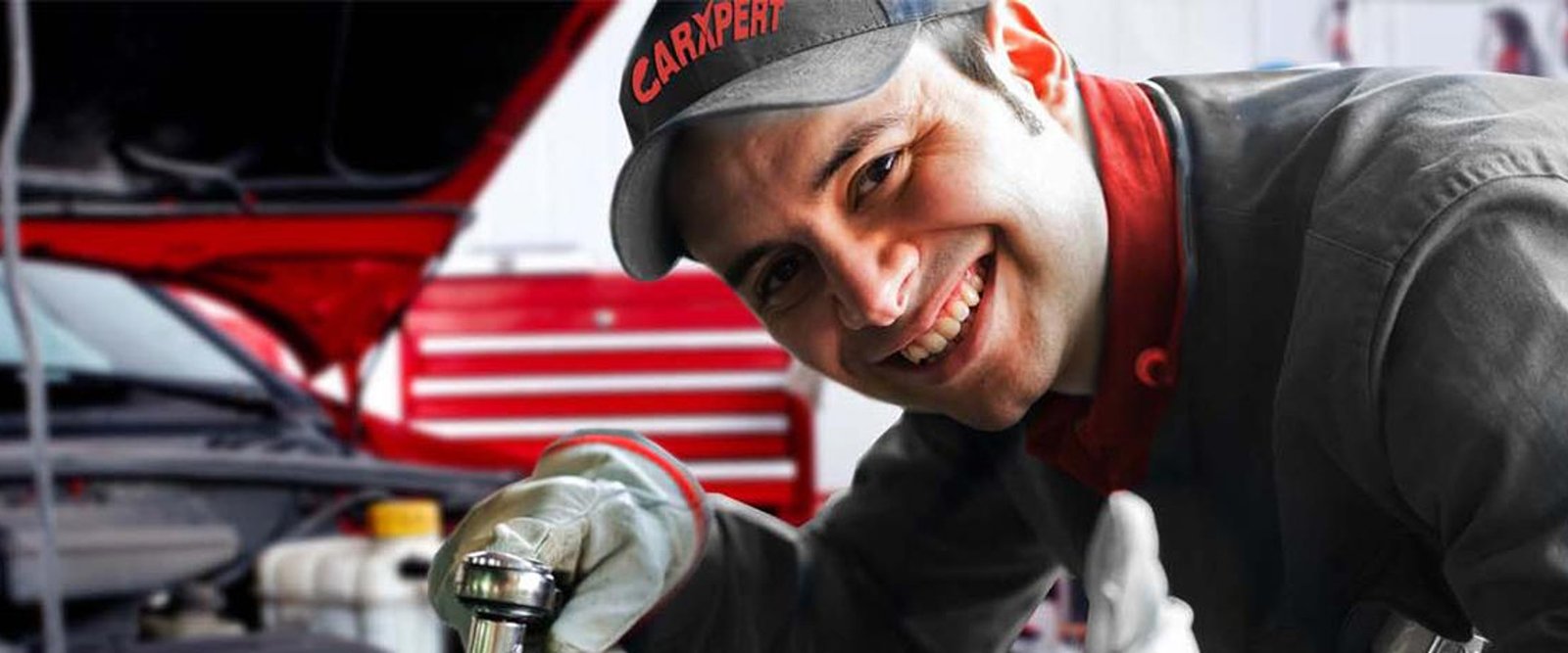 CarXpert technician at work